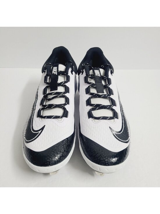 NEW Nike Alpha Huarache Elite 4 Low Baseball Cleats FD2745-110 Size 8.5 White #1 main image 5